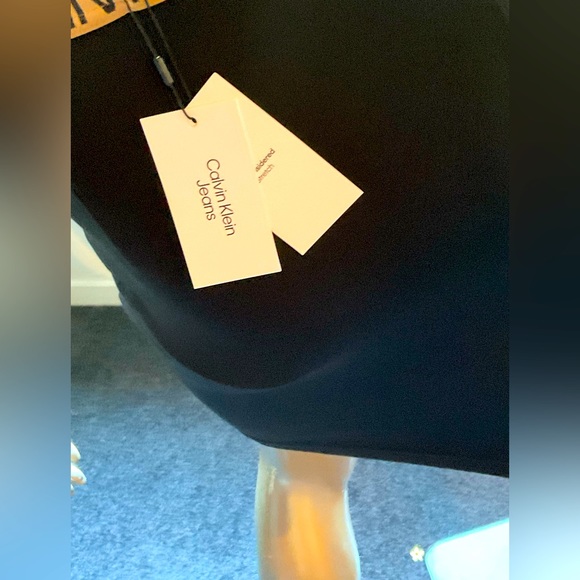 Calvin Klein Jeans Black Pencil Skirt - Picture 4 of 4